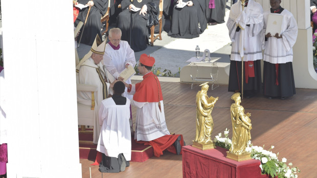 El Papa Francisco nombra cardenal al arzobispo de Madrid, Jose Cobo en la basílica vaticana de San Pedro