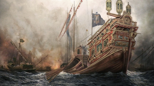 Batalla de Lepanto por Jose Ferre Clauzel
