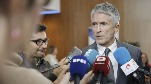 Fernando Grande-Marlaska, ministro de Interior en funciones, en el parlamento europeo
