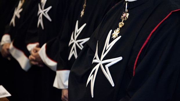 La cruz de Malta, el símbolo más reconocible de la Orden