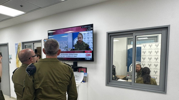 El mando militar israelí monitorea la cobertura de los medios de comunicación