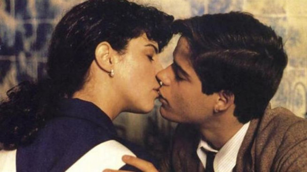 Maribel Verdú y Jorge Sanz, en 'Amantes' (1991), por la que el segundo estuvo nominado al Goya al actor protagonista