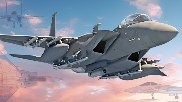 F15EX de la Fuerza Aérea de EE.UU. todo un arsenal volador