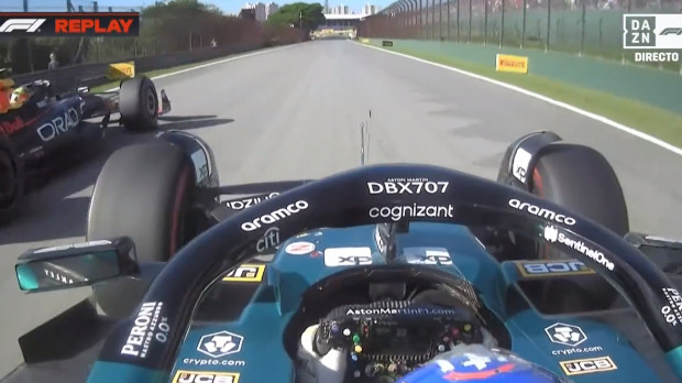 Fernando Alonso se ha llevado el podio tras una batalla épica con Sergio Pérez
