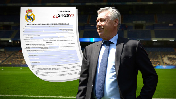 El contrato de Carlos Ancelotti con el Real Madrid termina este verano