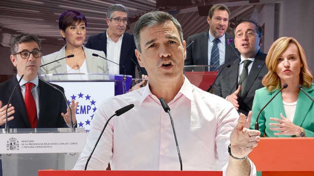 Numerosos ministros y cargos del PSOE han intentado defender la amnistía