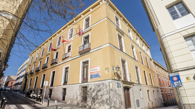 Fachada del Colegio de San Ildefonso