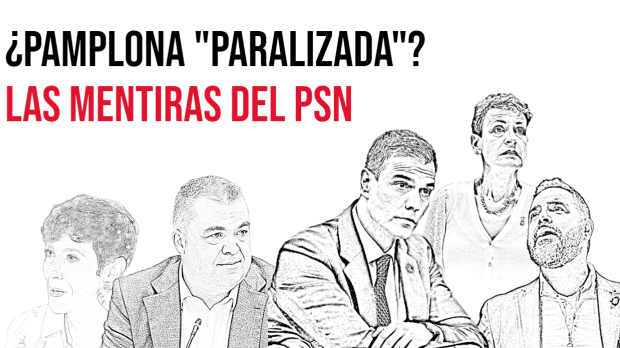 Imagen de la página web de UPN sobre la traición del PSOE a Navarra