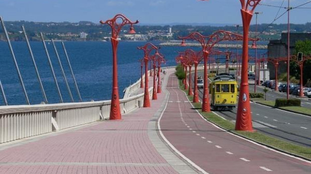 Paseo marítimo de La Coruña