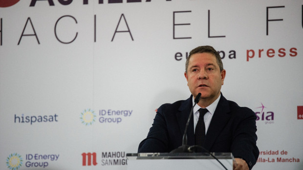 El presidente de Castilla-La Mancha, Emiliano García-Page, interviene durante las jornadas