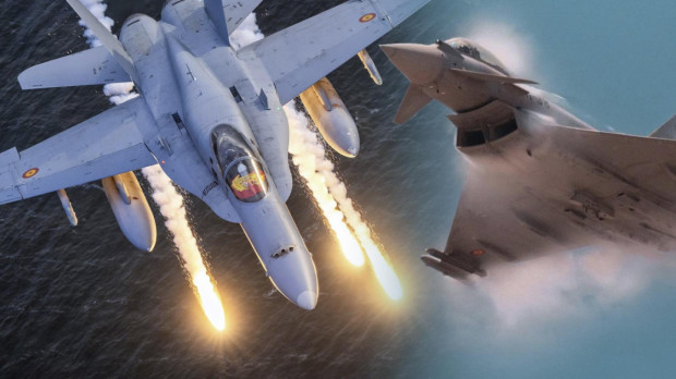 F-18 y Eurofighter, protagonistas de una serie documental