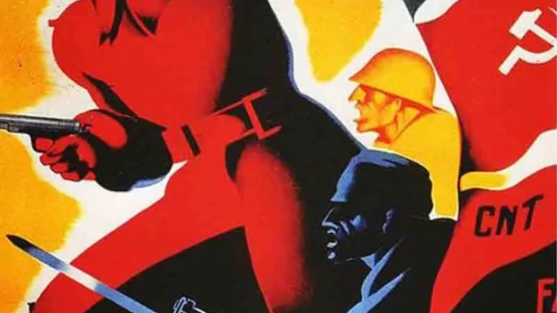 Cartel de propaganda de la CNT