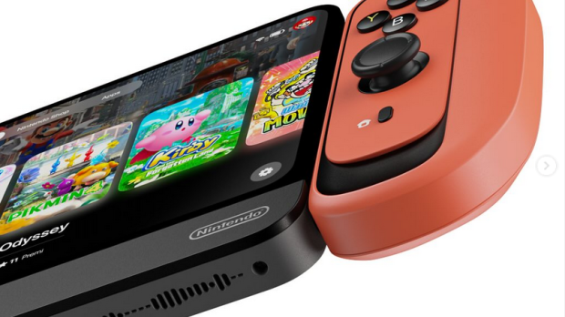 Posible diseño de la Nintendo Switch 2