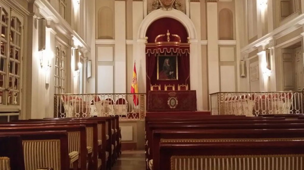 Salón de actos de la Real Academia de la Historia
