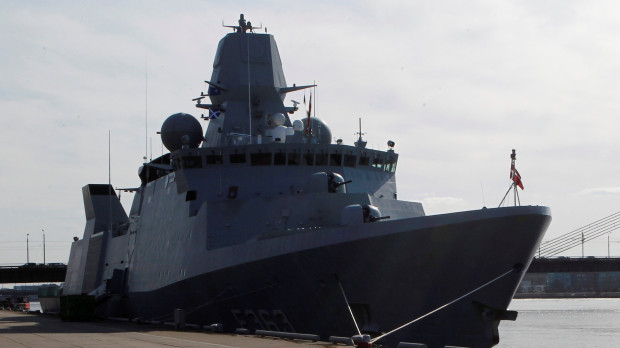 La fragata HDMS Niels Juel (F363) de la Marina Real Danesa