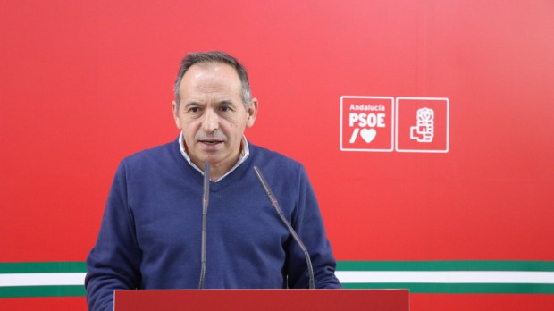 El secretario de Organización del PSOE andaluz, Jacinto Viedma, ahora imputado, en una imagen de archivo