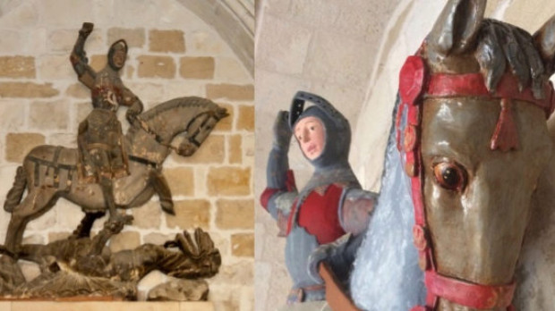 La "restauración" del San Jorge de Estella