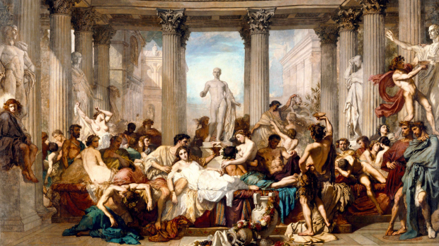 Los romanos de la decadencia, de Thomas Couture