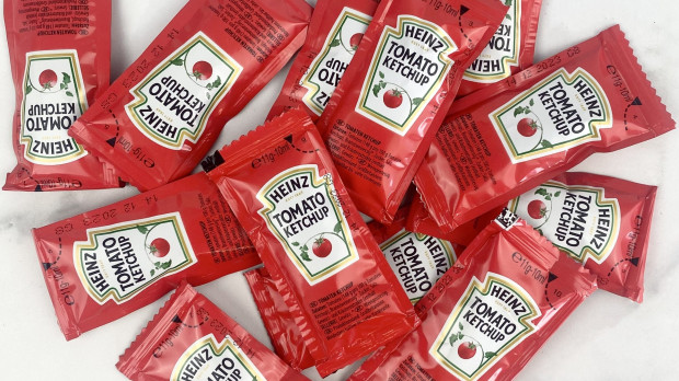 Sobres de kétchup