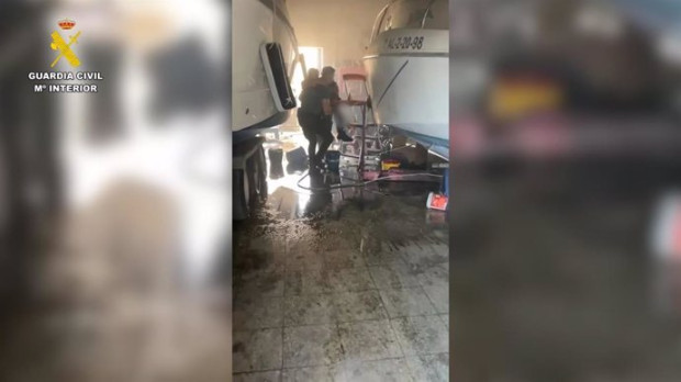 La víctima presenta graves quemaduras por todo el cuerpo