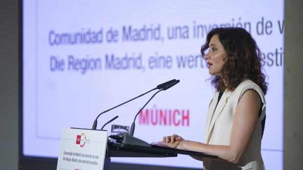 La presidenta de la Comunidad de Madrid, Isabel Díaz Ayuso