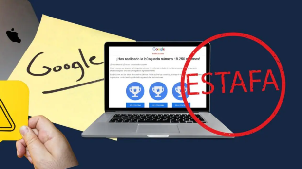 Google no ofrece premios espontáneos