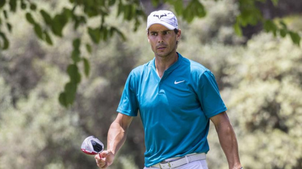 Rafa Nadal ha firmado un buen papel en el Campeonato de Baleares Absoluto de golf