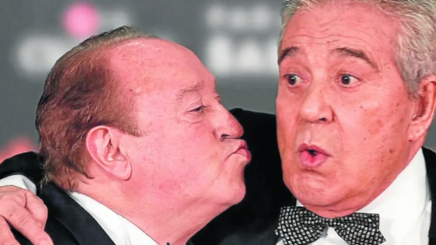Fernando Esteso y Andrés Pajares, protagonistas esta noche en 'Lazos de sangre'