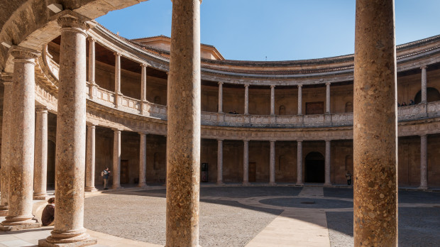Colocarán una pantalla en el patio del Palacio de Carlos V para ver a España en la final