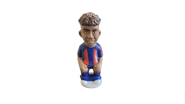 Crean las figuras del caganer Lamine Yamal en Caganer.com