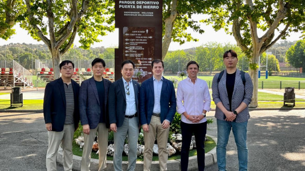 Madrid recibe al comité olímpico coreano para mostrar las instalaciones del Parque Deportivo Puerta del Hierro