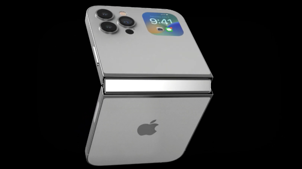 Concepto de iPhone plegable