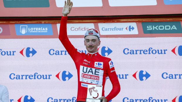 Brandon McNulty es el primer líder de la Vuelta a España