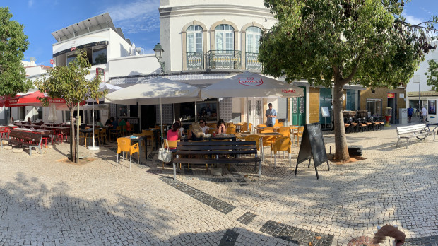Praça de República, en Fuseta