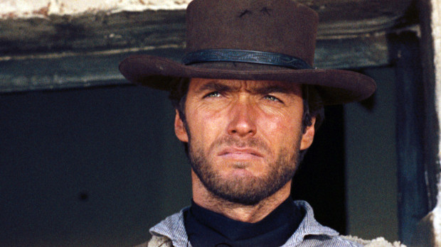 Clint Eastwood, protagonista de la famosa trilogía del dólar