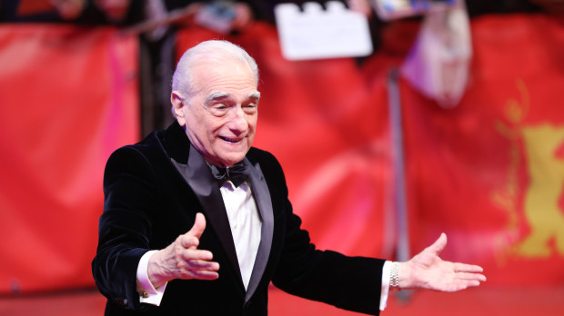 El director Martin Scorsese en la alfombra roja de los Golden Bear