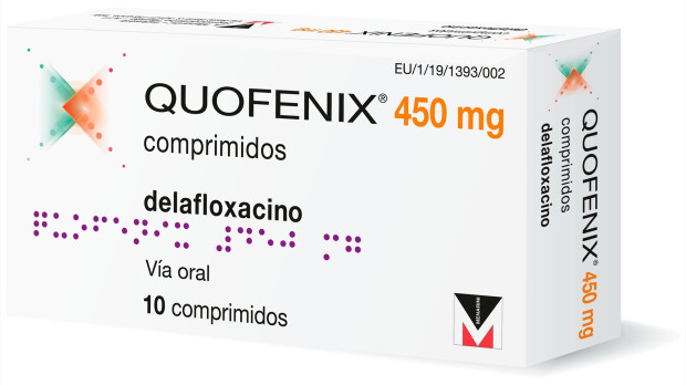 Caja de 'Quofenix' 450 mg comprimidos