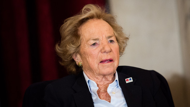 Ethel Kennedy durante la 30.ª Ceremonia de los Premios Robert F. Kennedy de Derechos Humanos