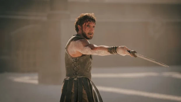 Paul Mescal interpreta a Lucius en 'Gladiator II'