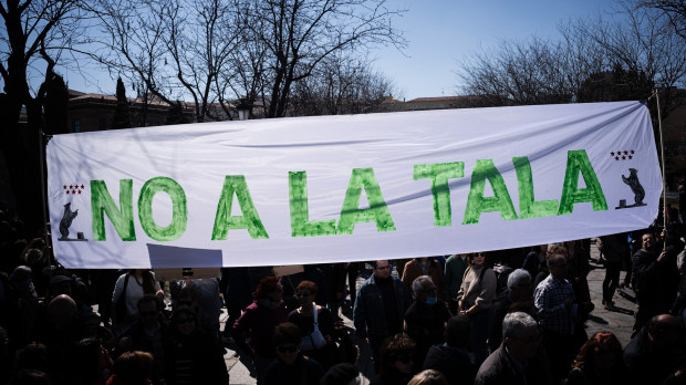 Acto de Ecologistas en Acción en Madrid