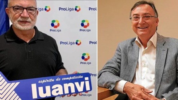 Vicente Tarancón, fundador de Luanvi, y Miguel Burdeos, proveedor de Mercadona