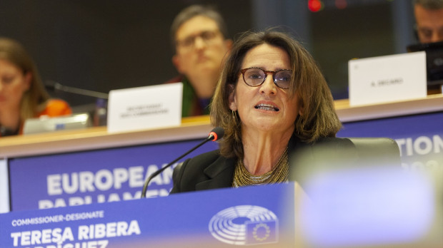 La ministra para la Transición Ecológica, Teresa Ribera