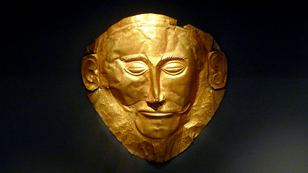 Máscara de Agamenón. Museo Arqueológico Nacional de Atenas