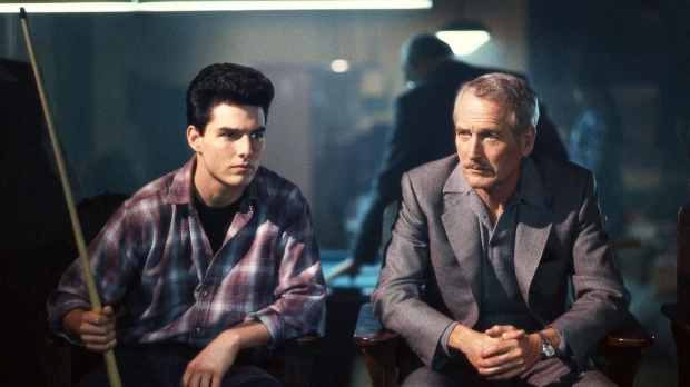 Paul Newman y Tom Cruise