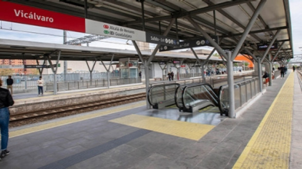 Estación de Vicálvaro en Madrid