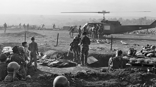 Soldados estadounidenses en la Guerra de Vietnam