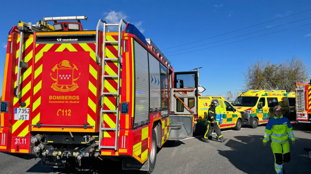 Muere un bombero regional en un accidente de tráfico en la M-404 cuando se dirigía a atender una emergencia