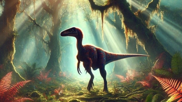 Ilustración artística de un ejemplar del linaje Ornithischia REMITIDA / HANDOUT por THU ANH Fotografía remitida a medios de comunicación exclusivamente para ilustrar la noticia a la que hace referencia la imagen, y citando la procedencia de la imagen en la firma 30/12/2024