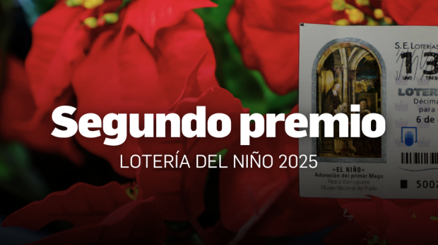 Segundo premio de la Lotería del Niño 2025