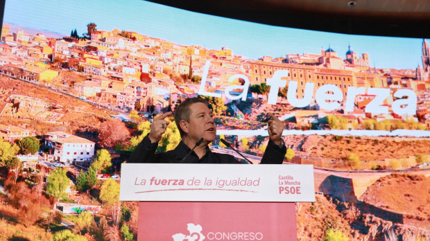 El recién reelegido secretario general del PSOE C-LM, Emiliano García-Page
